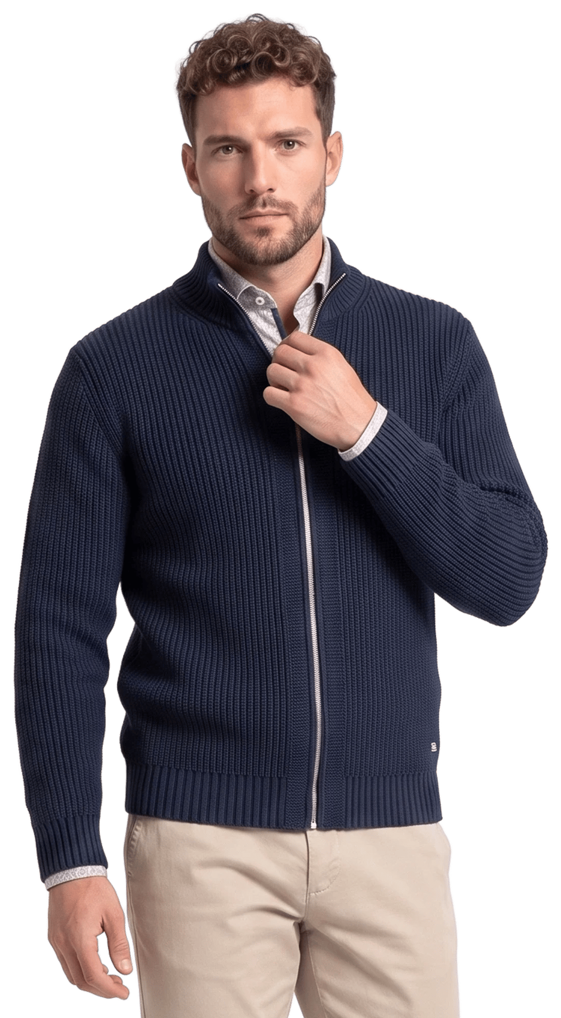 Donkerblauw