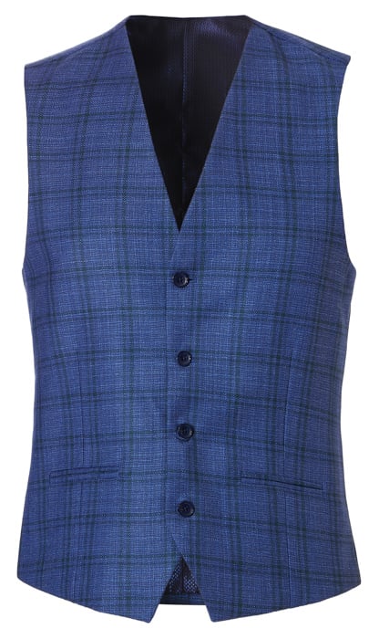 Donkerblauw