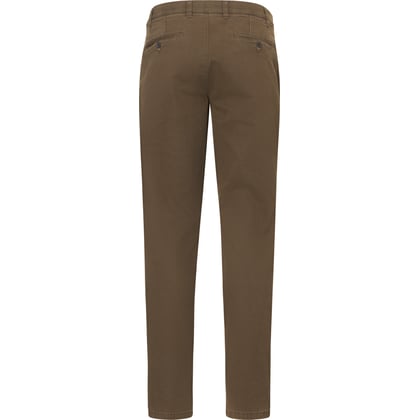 Katoenen chino broek Henk ter Horst Lichtbruin