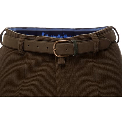 Koop Henk ter Horst Pantalon Trelana wol stretch corduroy Bruin voor slechts  € 149,95 bij Henk ter Horst herenmode