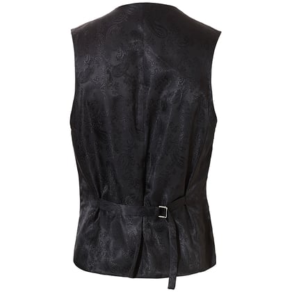 Koop Henk ter Horst Feestgilet jacquard art deco lurex iriserend glanzend glitter waistcoat smokinggilet Blauw voor slechts  € 99,95 bij Henk ter Horst herenmode
