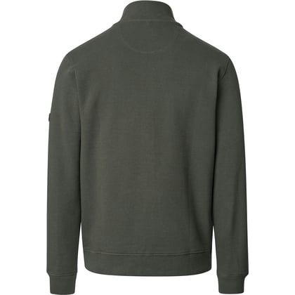 Redmond big men regular fit vest met rits Groen