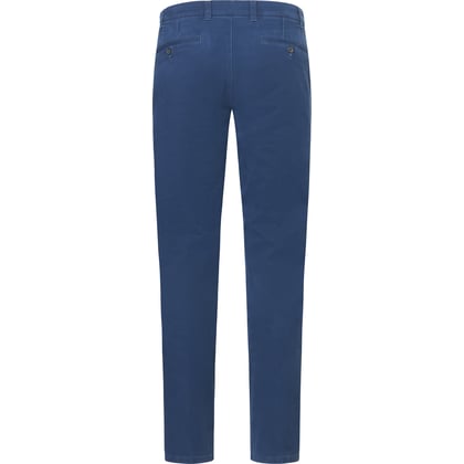 Katoenen chino broek Henk ter Horst Blauw
