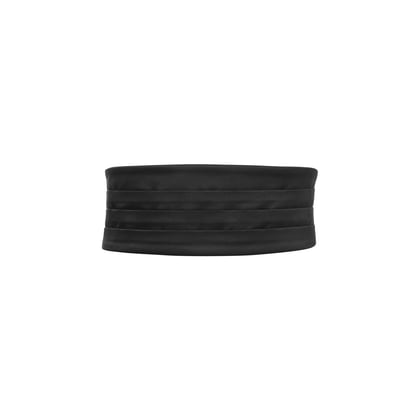 Koop Cumberband in een fijne satijnen kwaliteit, zwart #cb1 voor slechts  € 24,95 bij Henk ter Horst herenmode