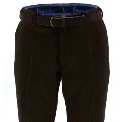 Koop Trelana wollen ribcord broek bruin voor slechts  € 99,95 bij Henk ter Horst herenmode