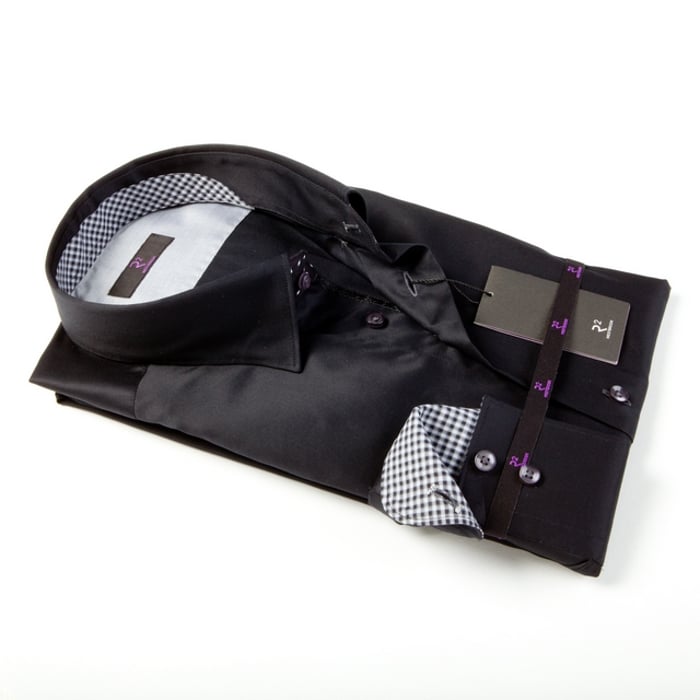 Koop Westbrook fashion overhemd hidden button down zwart voor slechts  € 79,95 bij Henk ter Horst herenmode
