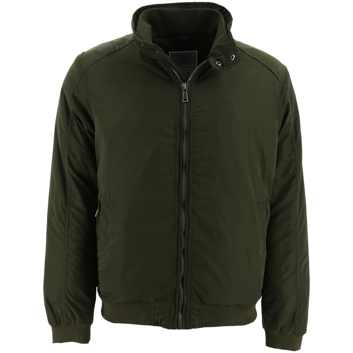 Koop Crossfield winterjas blouson jack olijf voor slechts  € 59,98 bij Henk ter Horst herenmode