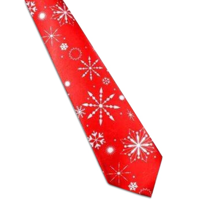 Koop Kerstdas sneeuwvlok rood voor slechts  € 39,95 bij Henk ter Horst herenmode