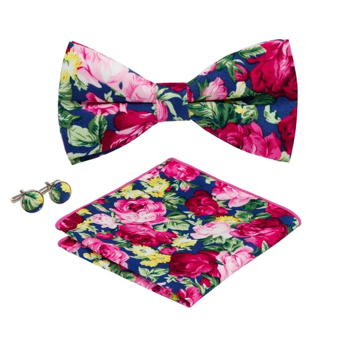 Koop Vlinder, pochet, manchetknopen set voor slechts  € 49,95 bij Henk ter Horst herenmode