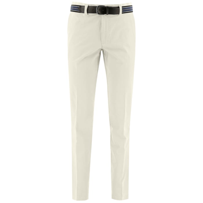 Koop Henk ter Horst katoenen stretch chinobroek Wit voor slechts   bij Henk ter Horst herenmode