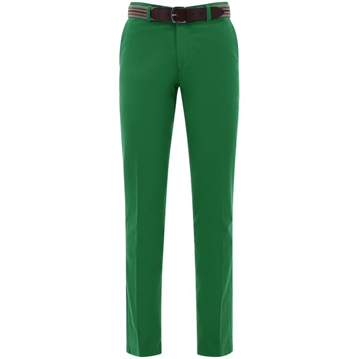 Koop Henk ter Horst katoenen stretch chinobroek Groen voor slechts  € 79,95 bij Henk ter Horst herenmode