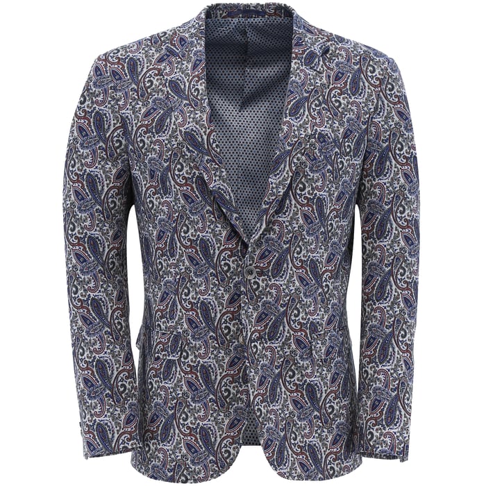 Koop Henk ter Horst Colbert paisley patroon Blauw voor slechts  € 159,95 bij Henk ter Horst herenmode