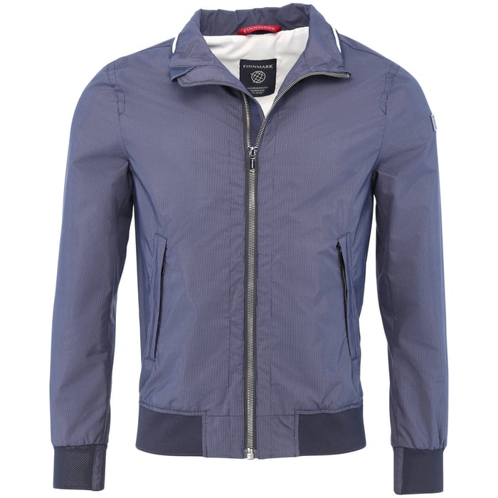 Koop Finnmark kort blouson zomerjack Tarik Donkerblauw voor slechts  € 129,95 bij Henk ter Horst herenmode