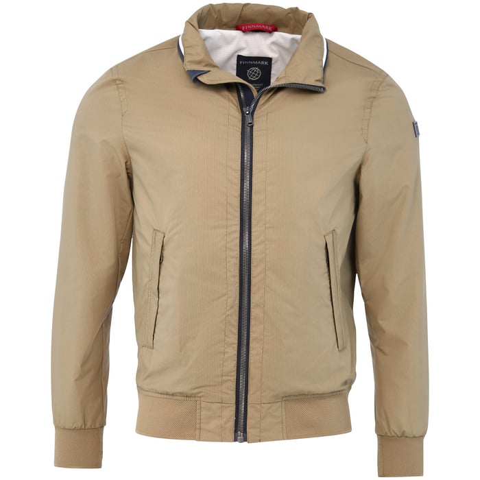 Koop Finnmark kort blouson zomerjack Tarik Beige voor slechts  € 129,95 bij Henk ter Horst herenmode