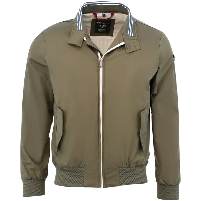 Koop Finnmark kort blouson zomerjack Teodor Olijf voor slechts  € 119,95 bij Henk ter Horst herenmode