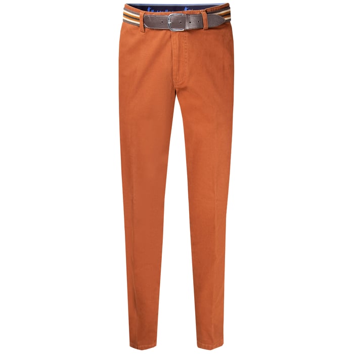 Koop Chino katoen Henk ter Horst Roestbruin voor slechts  € 79,95 bij Henk ter Horst herenmode