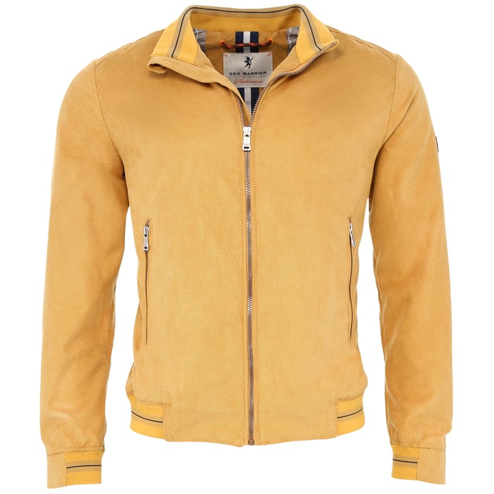Koop Sea Barrier Aladdin Zomerjack suedine Camel voor slechts  € 149,95 bij Henk ter Horst herenmode