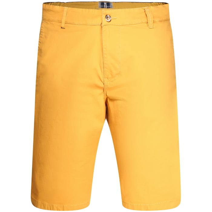 Koop Sea Barrier heren korte broek stretch katoen chino Okergeel voor slechts  € 34,95 bij Henk ter Horst herenmode