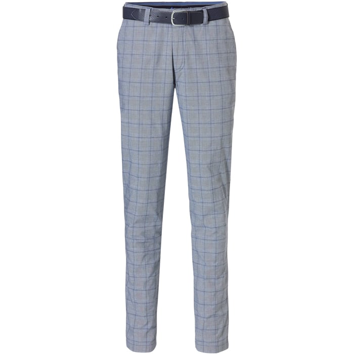 Koop Henk ter Horst fashion chino geruit Grijs voor slechts  € 69,95 bij Henk ter Horst herenmode