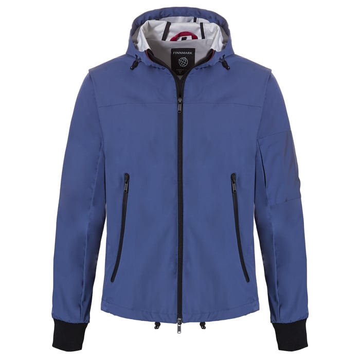 Koop Finnmark wind- en waterdicht jack Blauw voor slechts  € 111,97 bij Henk ter Horst herenmode