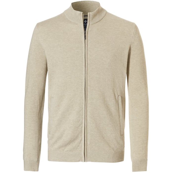 Koop Baileys vest met rits structuur Beige voor slechts  € 99,95 bij Henk ter Horst herenmode
