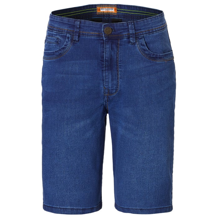 Koop Sea Barrier Bermuda korte spijkerbroek Denim voor slechts  € 44,95 bij Henk ter Horst herenmode