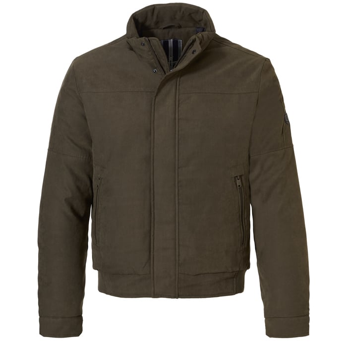 Koop Sea Barrier winterjack suedinelook Bruin voor slechts  € 97,97 bij Henk ter Horst herenmode