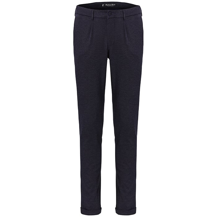 Koop Henk ter Horst Belotti superstretch pantalon gemêleerd Donkerblauw voor slechts  € 99,95 bij Henk ter Horst herenmode