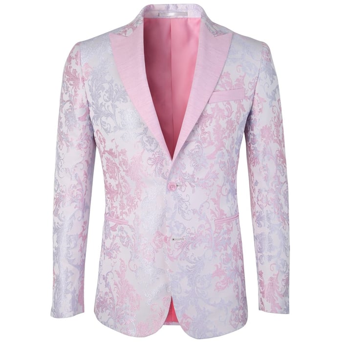 Koop Henk ter Horst zomer feestcolbert in barokstijl Roze voor slechts  € 132,97 bij Henk ter Horst herenmode