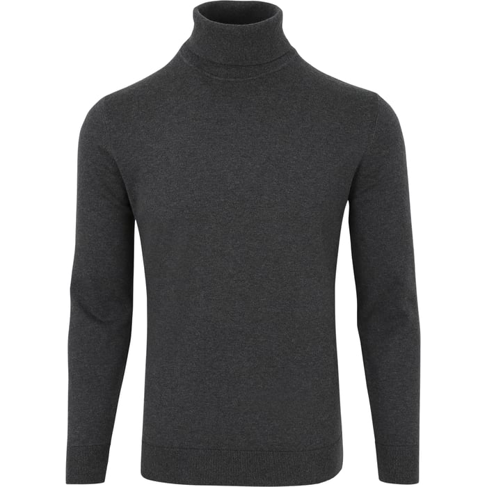 Koop Henk ter Horst heren coltrui 100% katoen Antraciet voor slechts  € 49,95 bij Henk ter Horst herenmode