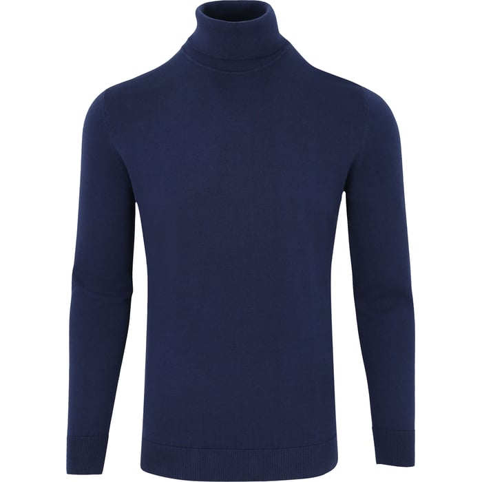 Koop Henk ter Horst heren coltrui 100% katoen Navy voor slechts  € 49,95 bij Henk ter Horst herenmode