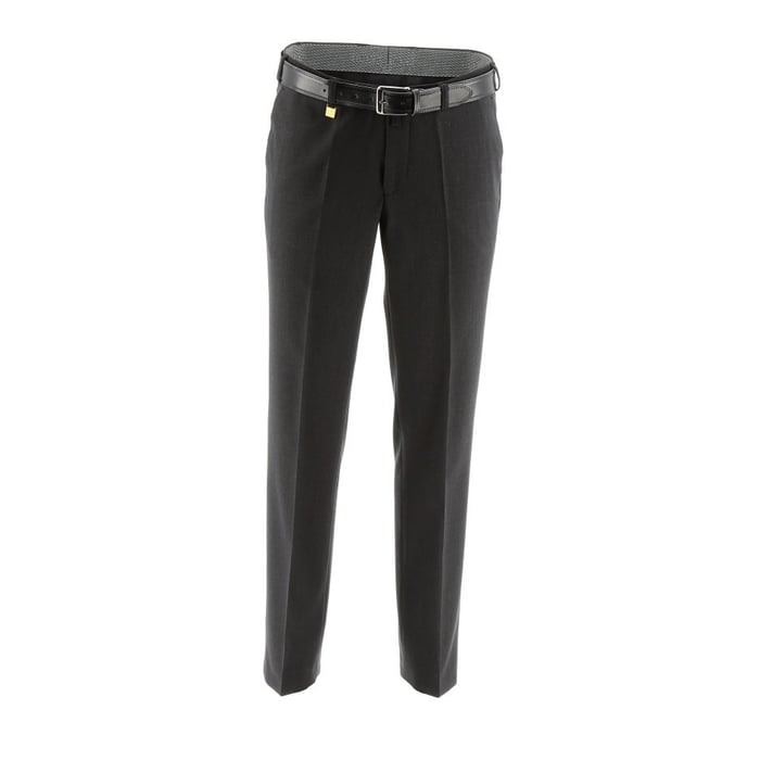 Koop Duke wollen stretch pantalon, antraciet voor slechts  € 149,95 bij Henk ter Horst herenmode