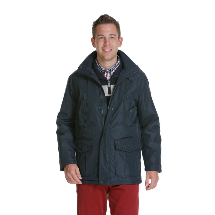 Koop Sea Barrier Winterjack lang, donkerblauw (WJ11) voor slechts  € 69,98 bij Henk ter Horst herenmode