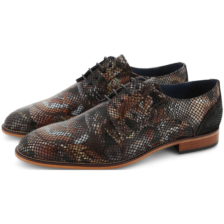 Koop Henk ter Horst printschoenen leer bruin voor slechts  € 139,95 bij Henk ter Horst herenmode