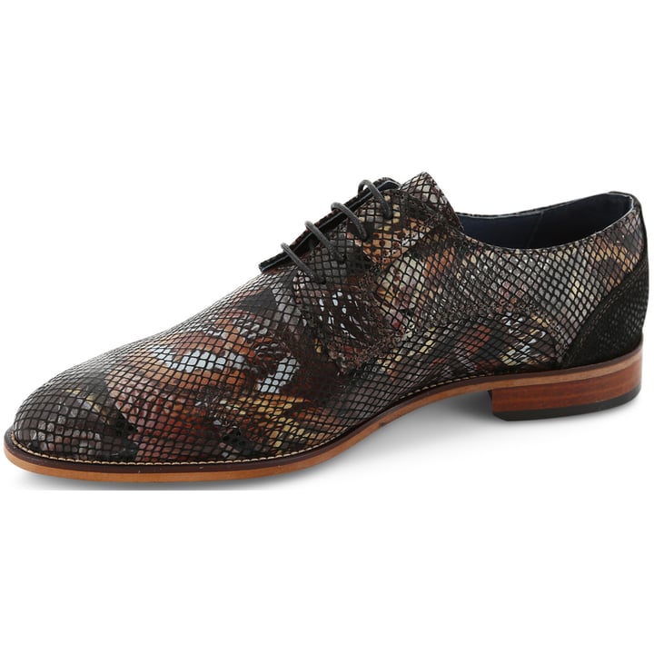 Koop Henk ter Horst printschoenen leer bruin voor slechts  € 139,95 bij Henk ter Horst herenmode