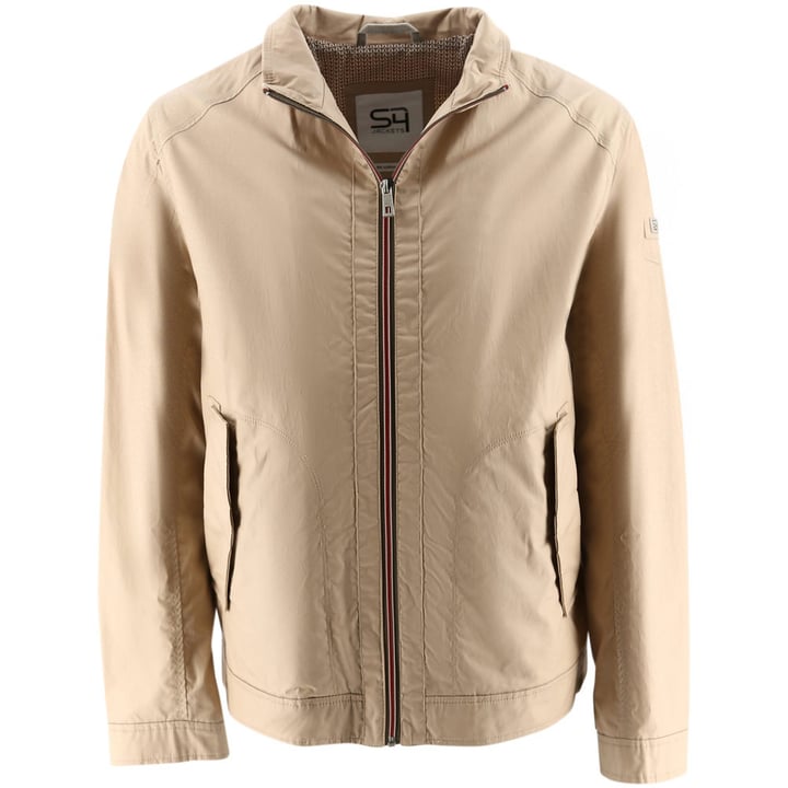 Koop S4 Jackets heren jas zand voor slechts  € 169,95 bij Henk ter Horst herenmode