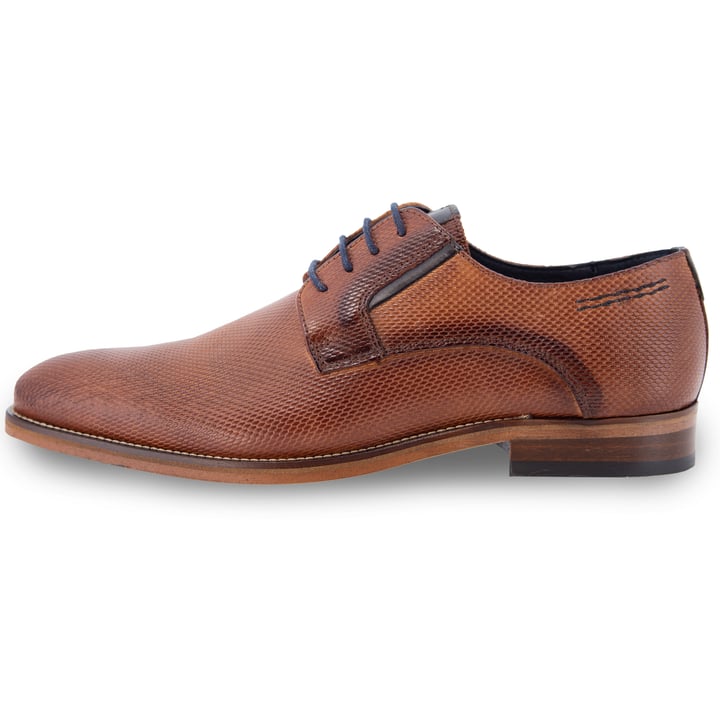 Koop Veterschoen slanghuid laag Henk ter Horst Cognac voor slechts  € 139,95 bij Henk ter Horst herenmode