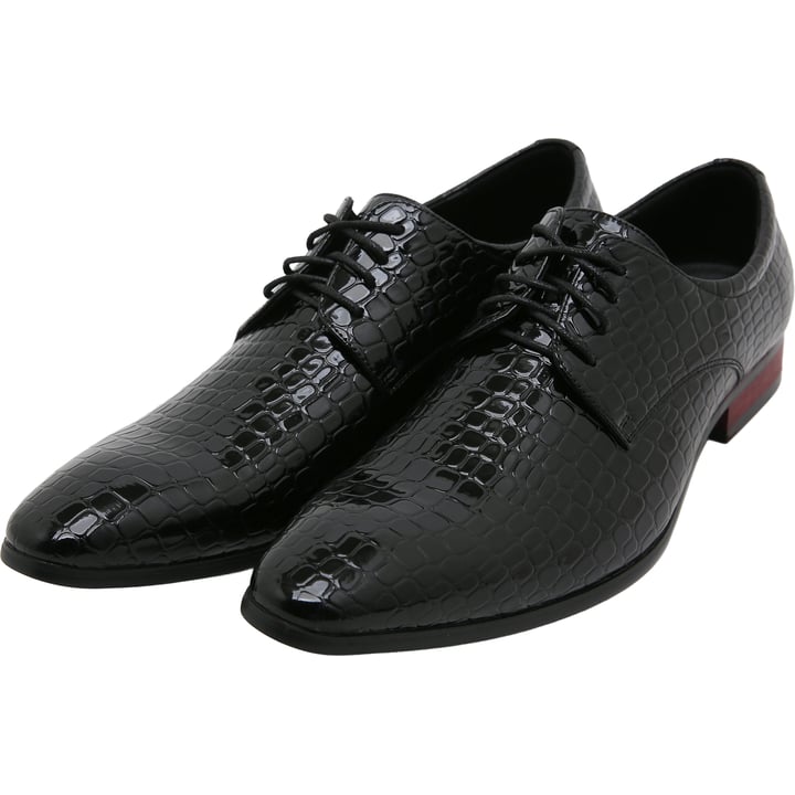 Koop Henk ter Horst Croco lakschoenen Zwart voor slechts   bij Henk ter Horst herenmode