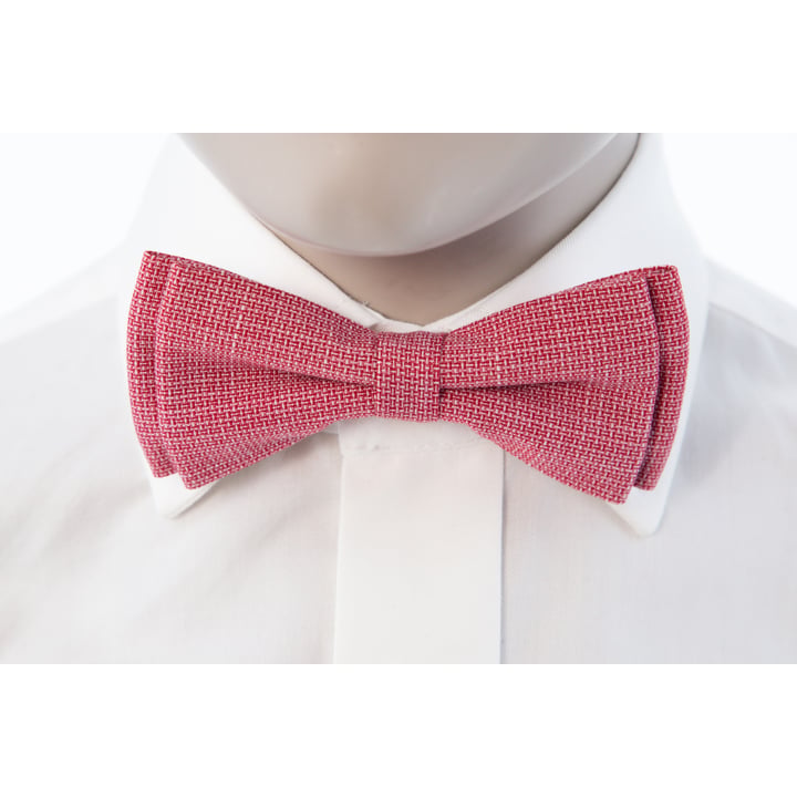 Koop Henk ter Horst Kindervlinder structuur met pochette Rood voor slechts  € 24,95 bij Henk ter Horst herenmode