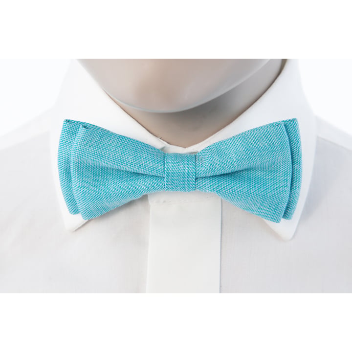 Koop Henk ter Horst Kindervlinder met pochette Turquoise voor slechts  € 24,95 bij Henk ter Horst herenmode