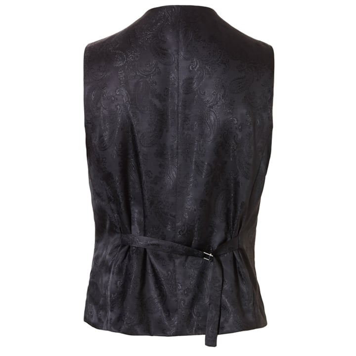 Henk ter Horst Barokdessin jacquard gilet Zilver