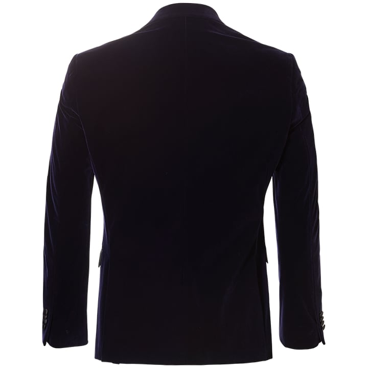 Koop Henk ter Horst Velours Velvet Fluweel colbert Navy voor slechts  € 132,97 bij Henk ter Horst herenmode