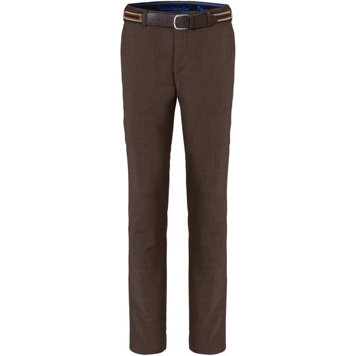 Koop Henk ter Horst terlenka wollen pantalon Bruin voor slechts  € 149,95 bij Henk ter Horst herenmode