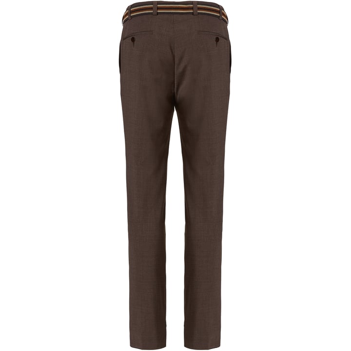 Koop Henk ter Horst terlenka wollen pantalon Bruin voor slechts  € 149,95 bij Henk ter Horst herenmode