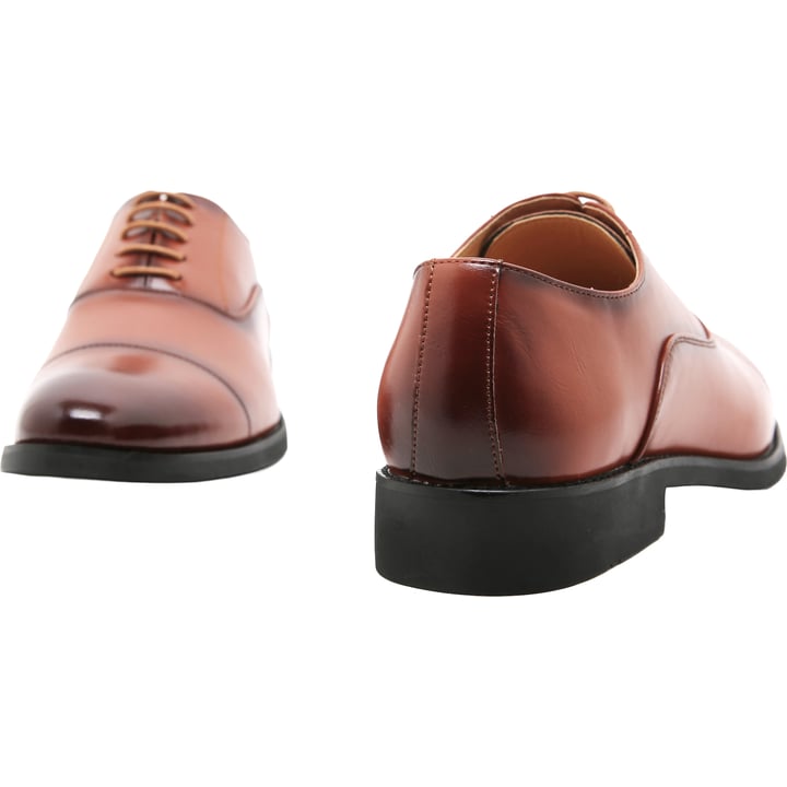 Koop Henk ter Horst lederlook herenschoen met veters Bruin voor slechts  € 139,95 bij Henk ter Horst herenmode