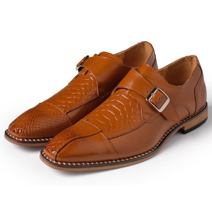 Koop Henk ter Horst herenschoenen met gesp Cognac voor slechts  € 39,95 bij Henk ter Horst herenmode