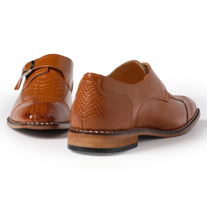 Koop Henk ter Horst herenschoenen met gesp Cognac voor slechts  € 39,95 bij Henk ter Horst herenmode