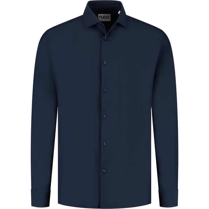 Koop Shirt stretch D.Navy Flexx Flexx Navy voor slechts  € 89,95 bij Henk ter Horst herenmode