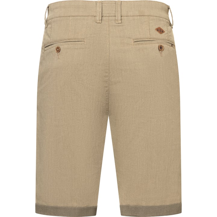 Korte broek chino gewerkt met omslag Sea Barrier Beige
