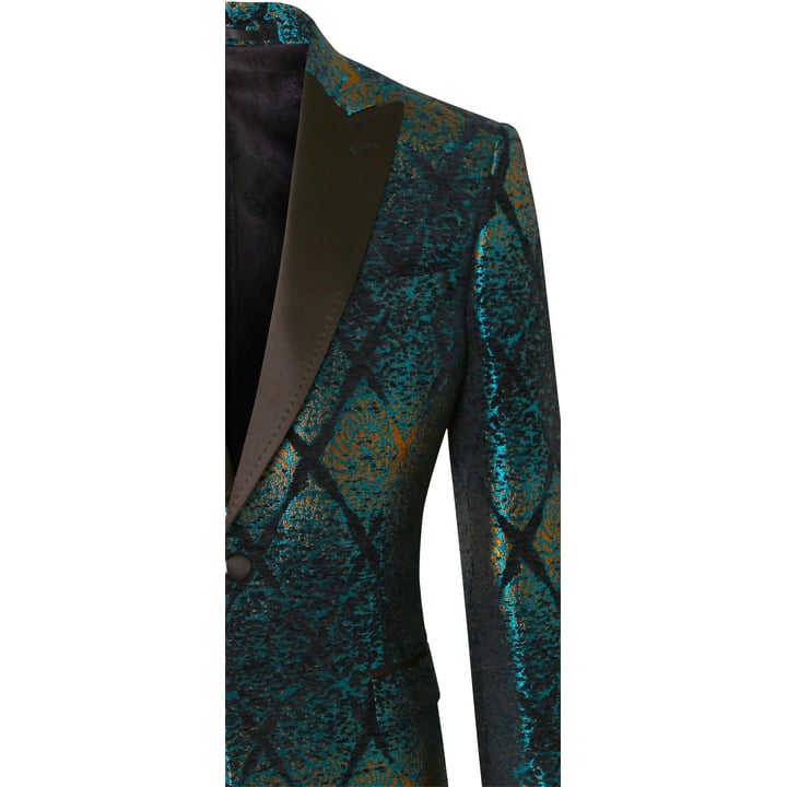 Partycolbert velvet touch Henk ter Horst Petrol